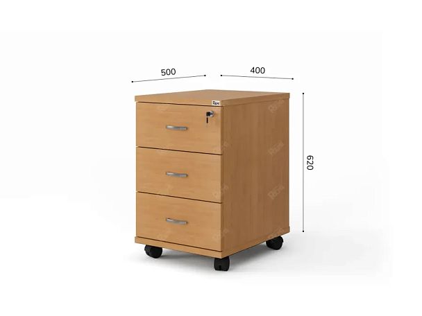 ЛАЙТ / LIGHT RLG019-40x50 Выкатная тумба 50x40x63 Бук - Вид 2