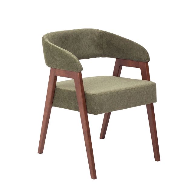 Стул Ricco, велюр Sharli 6, ножки бук морилка старинный орех - Вид 2