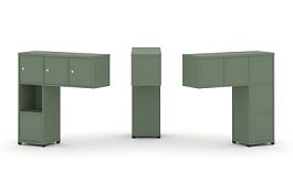 Concept Надставка низкая CN.ONN-006 Кобо/Металл Черный 1099*365*1130 - Фото предпросмотра