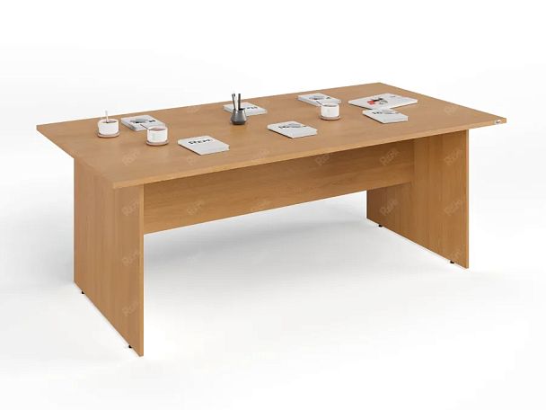 ЛАЙТ / LIGHT RLG009-20x10 Конференц-стол 200x100x75 Бук - Вид 4