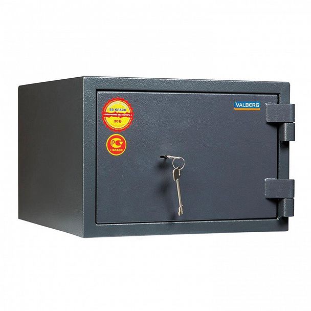 Сейф взломостойкий 1 класс VALBERG "Кварцит-30", 300х440х430 мм, 87 кг, ключевой замок - Вид 3