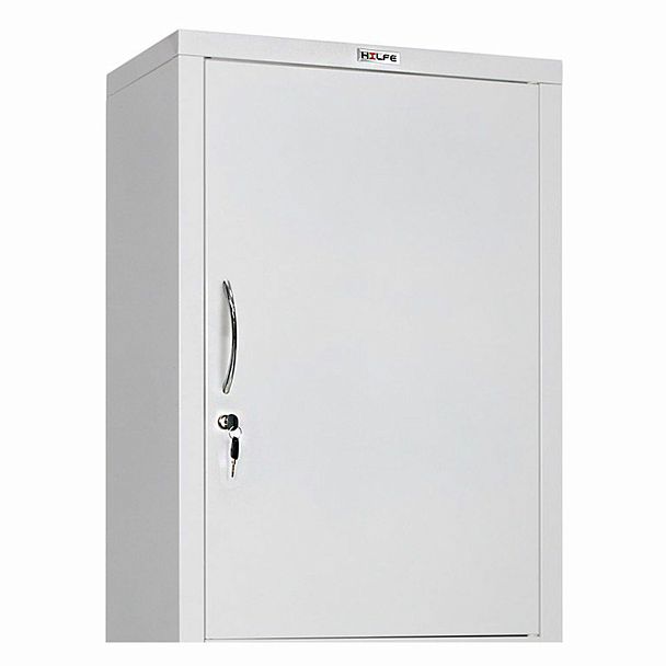 Шкаф медицинский 1-створчатый HILFE "МД 1 1760/SS" 1850х600х400 мм, белый, S26199204009 - Вид 3