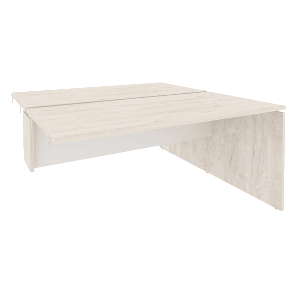 Onix Стол-приставка двойной к опорным элементам O.D.SPR-4.8 Денвер светлый/Белый бриллиант 1580*1635*750 - Вид 1