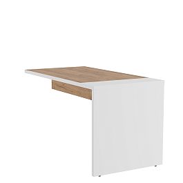 Брифинг-приставка Foil 140x70x75 дуб крафт золотой - Фото предпросмотра