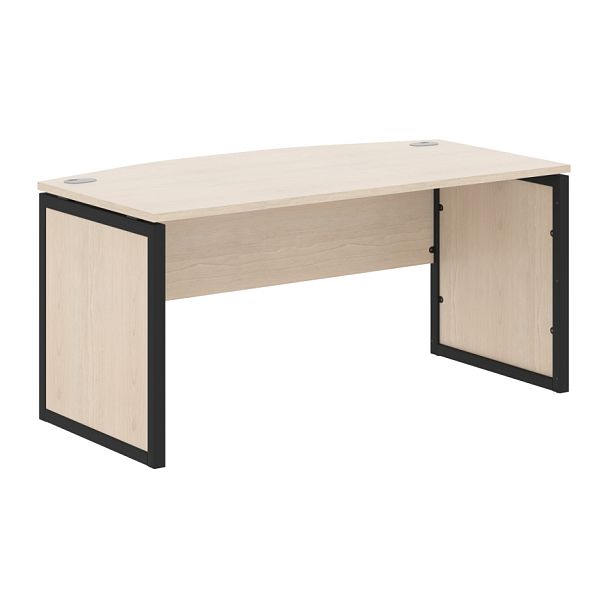 Стол руководителя XQPET 169 Бук Тиара/Антрацит 1600х867х750 XTEN-QP - Вид 1