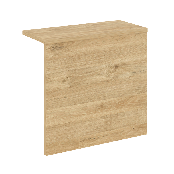 Накладка прямая высокая "Onix" О.R-NP.V-118.1 тиквуд светлый - Вид 1