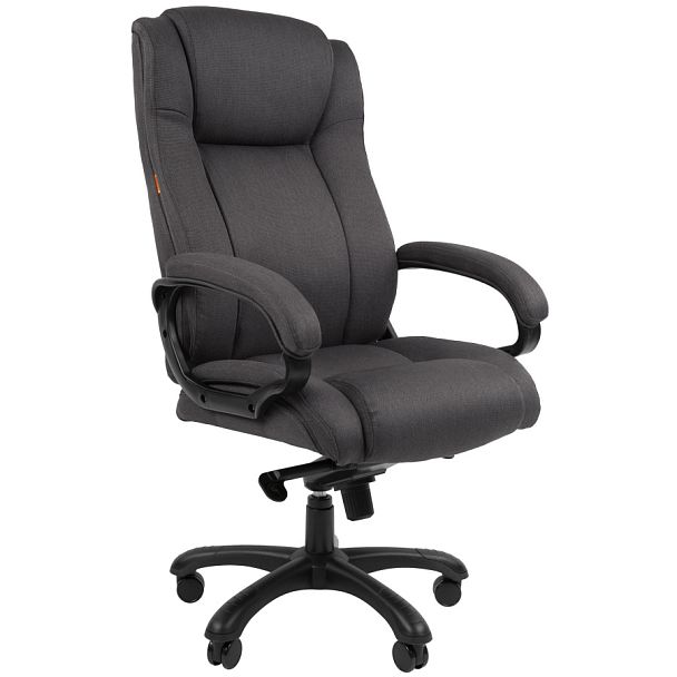 Кресло CHAIRMAN 410, ткань, серый - Вид 1