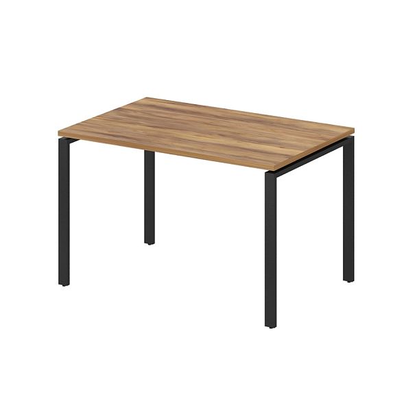 Стол рабочий "Тандем-А"  ПК-ТНА-СТ120Х79/АЖ-В2-1078 таксония медовая+черный - Вид 1