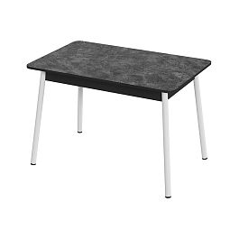 Стол Лион 1 Пластик (Подстолье косое белое) НЕ ВЫБИРАТЬ Кастилло - Фото предпросмотра