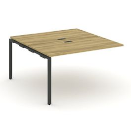 Concept Двойной наборный элемент рабочей станциии CN.DNRS-004 Дуб Винченцо/Металл Антрацит 1580*1480*750 - Фото предпросмотра