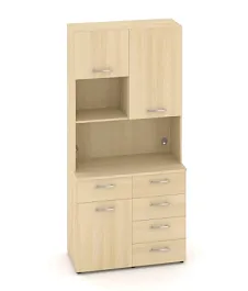 FIT Вариант № 10 MN-010 1200*600/420*2175/2178 Акация Лорка Кухни  без цвета - Фото предпросмотра