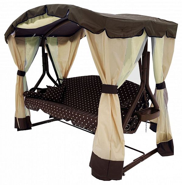 Качели с тентом четырехместные Сахара - Вид 2