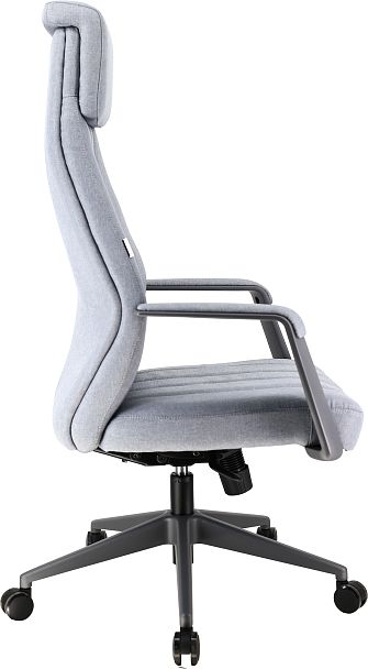 Премиум кресло Everprof Shanghai (Шанхай) Ткань Серый - Вид 2