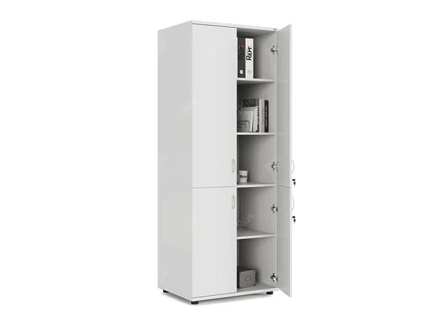 ЛАЙТ / LIGHT RLG040-70x55 Шкаф 4 двери 70x55x183 Белый - Вид 2