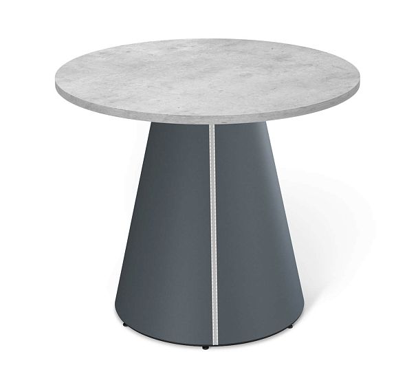 Стол Sheffilton SHT-TU89/TT 90 ЛДСП антрацит/серый/бетон чикаго светло-серый - Вид 2