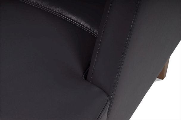 Трехместный диван с высокой спинкой Artis 205x94x117 чёрный - Вид 16