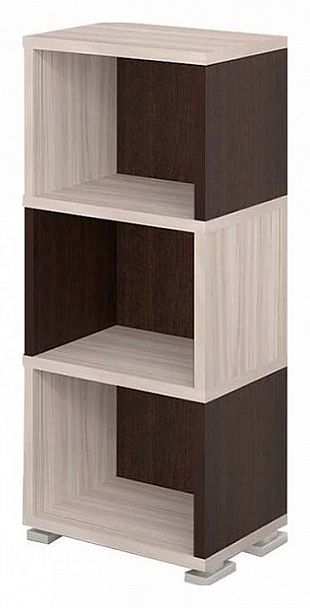 Стеллаж Домино СБ-15/3 Венге/Карамель - Вид 1