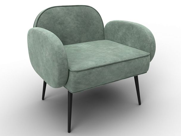 Кресло Лига-086 Велюр зеленый - Вид 6
