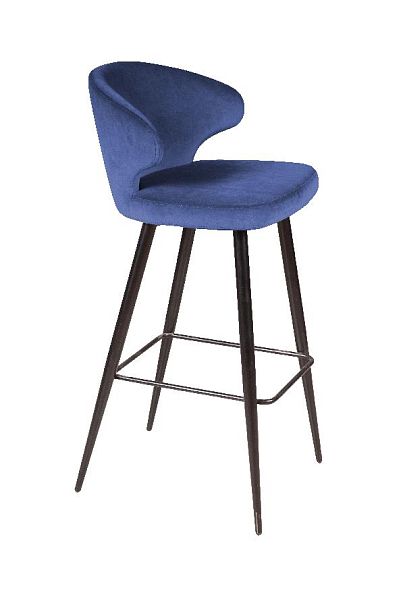 Стул барный Richard, бархат синий 29 - Вид 3