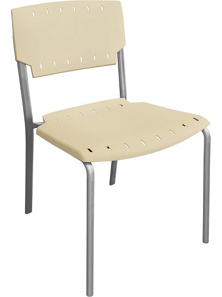 Стул М38-01 бежевый стопируемый - Вид 1