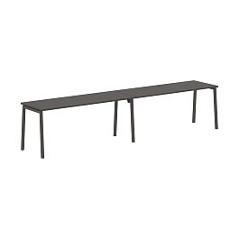 Стол 2-х местный ELWST 3567 Мокко/Мокко 3526х670х750 EDIS - Фото предпросмотра