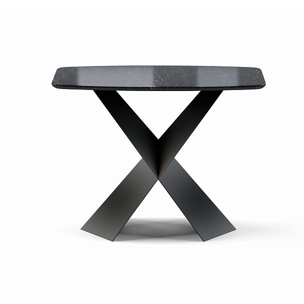 Консоль Tyler 100 керамика глянцевая, черная - Вид 2