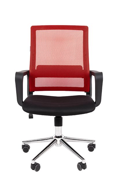 Офисное кресло Chairman 606 Россия TW красный хром - Вид 2