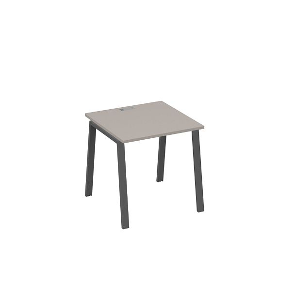 Стол письменный на металлокаркасе TRE A4 А4 Б3 021 БП мокко премиум / металлокаркас антрацит - Вид 1