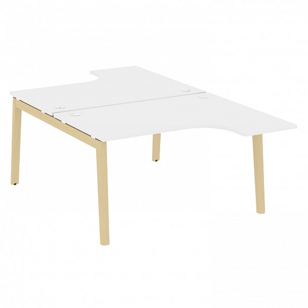 Рабочая станция "Onix wood" OW.D.SA-3 белый/дуб светлый - Вид 1