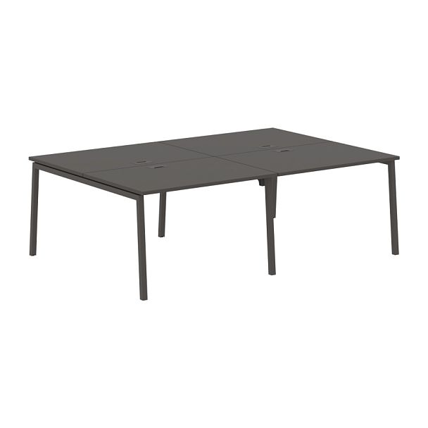 Стол 4-х местный ELWST 2316 Мокко/Мокко 2326х1606х750 EDIS - Вид 1