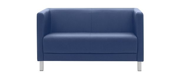 Атланта Диван  2-х местный диван  М-27/2  123*67*72 орегон 03 "Диваны"  ТК-001812000483 синий - Вид 1