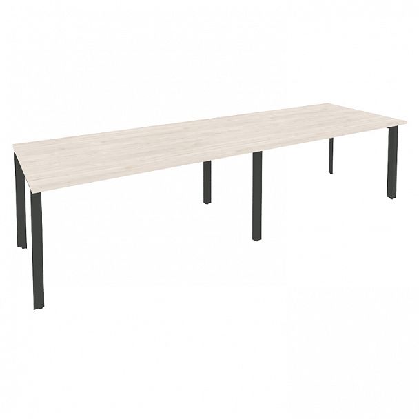 Стол переговорный "Onix" O.MP-PRG-2.4 денвер светлый/антрацит - Вид 1