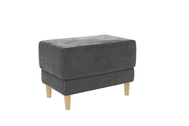 Пуф Рондо 2 PM-005.2.2171 графит (велюр) - Вид 2