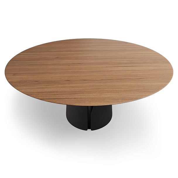 Стол круглый Giano 140, шпон - Вид 3