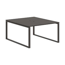 Стол 2-х местный EQWST 1316 Мокко/Мокко 1360х1606х750 EDIS - Фото предпросмотра