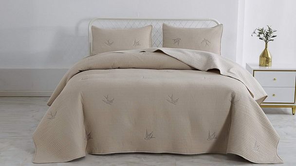 Покрывало с наволочками евростандарт Жаклин - Вид 1