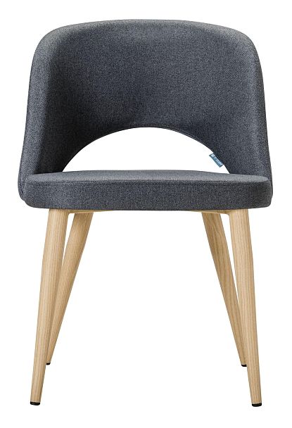 Стул Lars тёмно-серый/нат.дуб - Вид 3