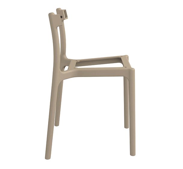 Стул Sheffilton SHT-S180 белый/капучино - Вид 7