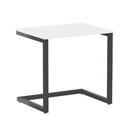 Home Office Стол письменный VR.SP-2-78 Белый бриллиант/Антрацит металл 780*600*750 - Фото предпросмотра