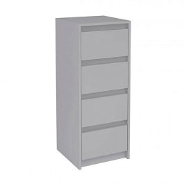 мс Айден КМ06-400 серый ЛДСП/серый ЛДСП (СНЯТО) - Фото предпросмотра