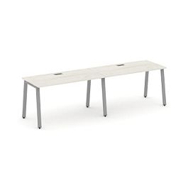 Стайл Проджект Рабочая станция 1 сторон. SN-6A.ORS-003 Дуб Наварра/Металл Серый 2760*600*750 - Фото предпросмотра