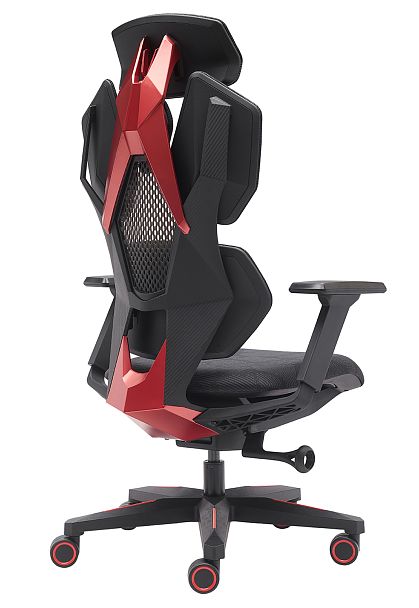 Геймерское кресло Everprof Tiger Сетка Черный - Вид 4