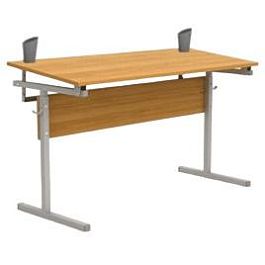 Парта регулируемая Ш-304М, 2-местная, бук, гр.2-6 - Фото предпросмотра