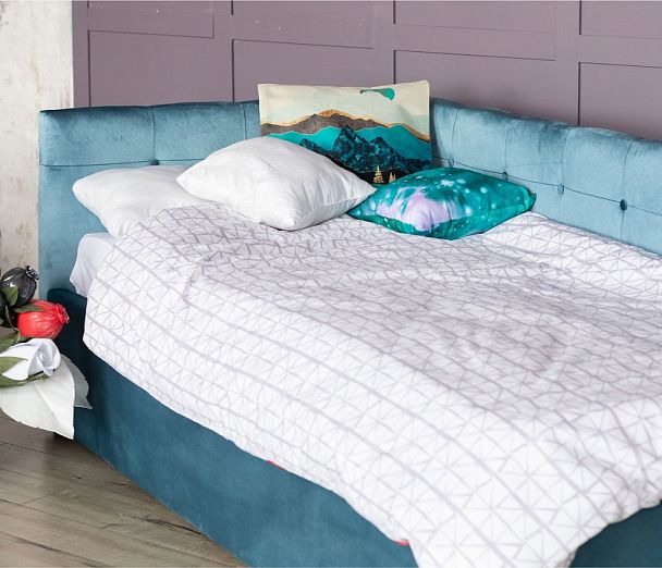 Кровать односпальная Bonna с матрасом PROMO 2000x900 - Вид 4