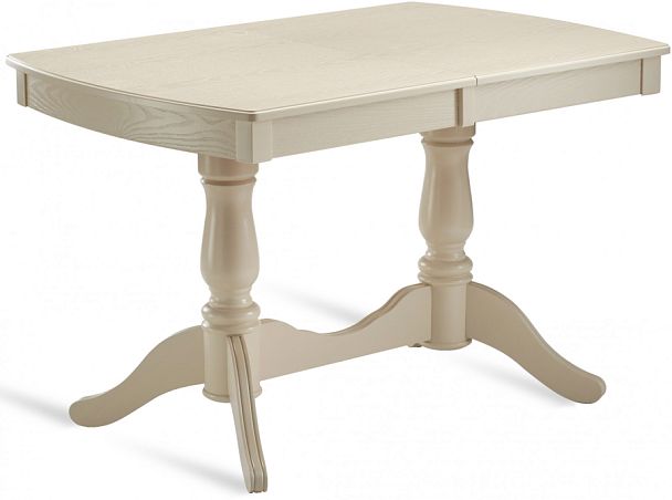 Стол деревянный раздвижной Брэйт 120(160)х80х76 Cлоновая кость - Вид 1