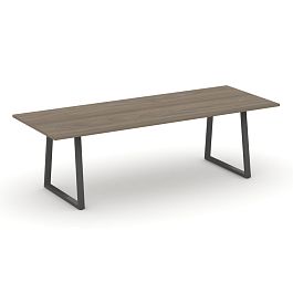 Style Project Direct Direct Стол переговорный SN-6T1.SPRG-258.3 Вяз Благородный/Металл Антрацит 2580*980*750 - Фото предпросмотра