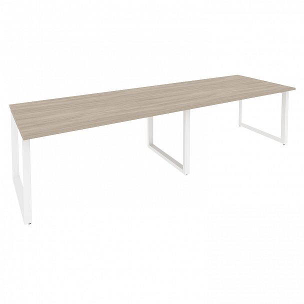 Стол переговорный "Onix" O.MO-PRG-2.4 дуб аттик/белый - Вид 1