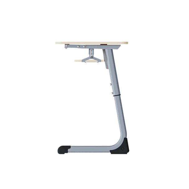 Парта Smart на плоскоовале 2М с РН (столеш. ЛДСП ЗУ, экран ПЭ, полка), гр.4-6 - Вид 8