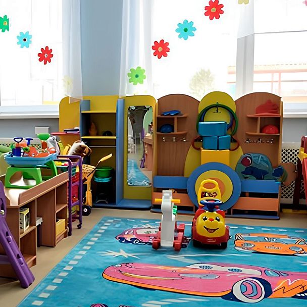 Спортивный уголок Кегля, цветной фасад - Вид 2