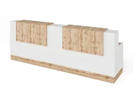 RTD088-320-V ТАНДЕМ / TANDEM Стойка ресепшн 3-320 3200х700х1200 Вотан - Фото предпросмотра